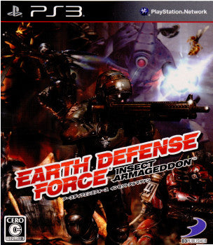 【中古即納】[PS3]EARTH DEFENSE FORCE:INSECT ARMAGEDDON(アースディフェンスフォース インセクトアルマゲドン) ディースリー・パブリッシャー (20110707)