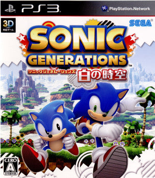 【中古即納】[表紙説明書なし][PS3]ソニック ジェネレーションズ 白の時空(Sonic Generations White Spacetime) セガ (20111201)