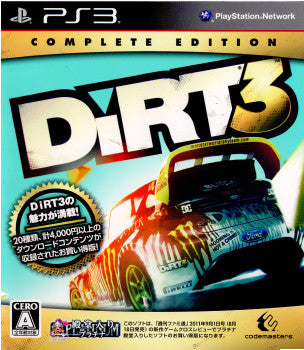 【中古即納】[PS3]DiRT 3 Complete Edition(ダート3 コンプリートエディション) コードマスターズ (20120412)