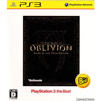 【中古即納】[PS3]The Elder Scrolls IV: Oblivion(ザ エルダースクロールズ 4 オブリビオン) Game of the Year Edition PS3 the Best(BLJM-55037) ベセスダ・ソフトワークス (20120426)