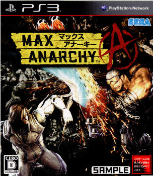 【中古即納】[PS3]MAX ANARCHY(マックスアナーキー) セガ (20120705)