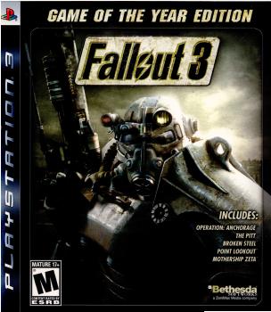 【中古即納】[PS3]Fallout 3(フォールアウト3) Game of The Year Edition(北米版)(BLUS-30451) Bethesda Softworks (20091013)