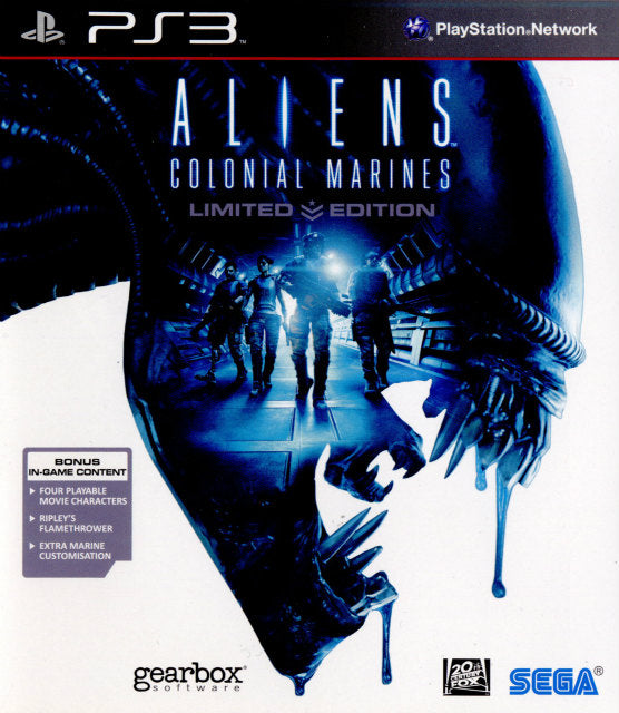 【中古即納】[PS3]Aliens: Colonial Marines(エイリアン: コロニアルマリーンズ) Limited Edition(アジア版)(BLAS-50573) SEGA (20130212)