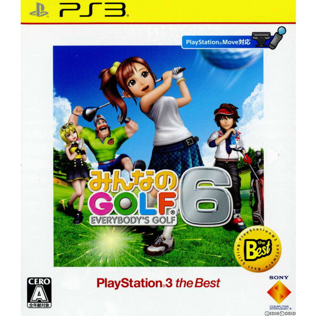 【新品即納】[PS3] みんなのゴルフ6(PlayStation3 the Best) (BCJS-70028) (20131010)