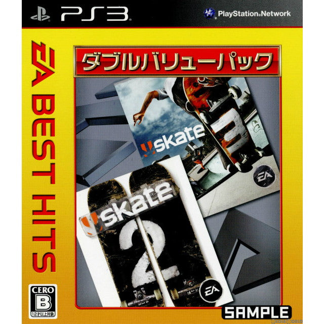 【新品即納】[PS3]EA BEST HITS ダブルバリューパック スケート2(日本語版)+スケート3(英語版)(BLJM-61141) エレクトロニック・アーツ (20131212)