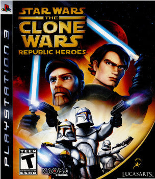【中古即納】[PS3]Star Wars: The Clone Wars(スター・ウォーズ/クローン・ウォーズ ) - Republic Heroes(北米版)(BLUS-30394) LucasArts (20091006)