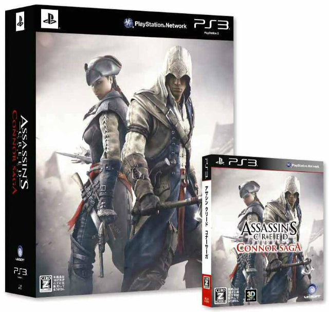 【中古即納】[お得品][表紙説明書なし][PS3]アサシン クリード コナー・サーガ(ASSASSIN'S CREED CONNOR SAGA) ユービーアイソフト (20140320)