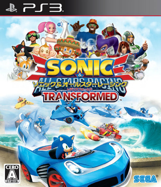 【中古即納】[PS3]ソニック&オールスターレーシング TRANSFORMED(トランスフォームド) セガ (20140515)