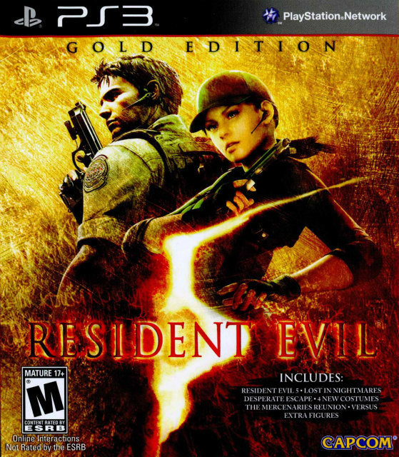 【中古即納】[PS3]RESIDENT EVIL5 GOLD EDITION(バイオハザード5 ゴールドエディション)(北米版) カプコン (20100309)