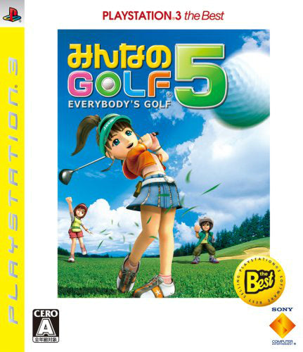 【中古即納】[表紙説明書なし][PS3]みんなのGOLF 5 PLAYSTATION3 the Best(BCJS-70005) ソニー・コンピュータエンタテインメント (20081211)