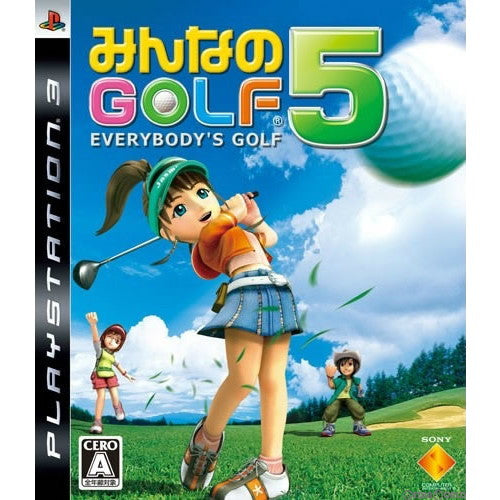 【中古即納】[PS3]みんなのGOLF 5 (BCJB-95001)(本体セットの同梱ソフト) ソニー・コンピュータエンタテインメント (20070726)