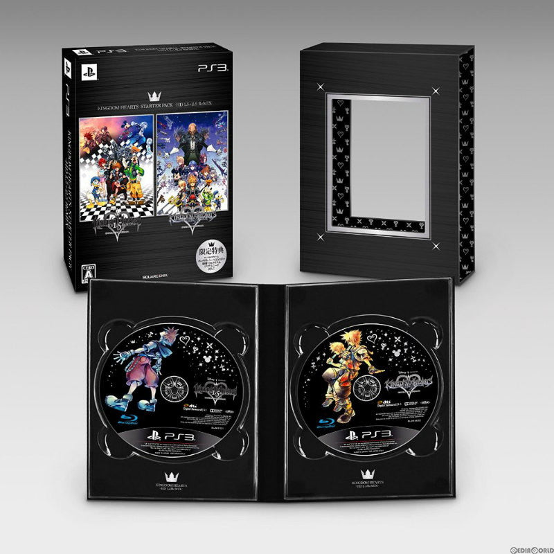 【新品即納】[PS3]キングダム ハーツ スターターパック -HD 1.5+2.5 リミックス- (KH HD I.5+II.5 ReMIX) スクウェア・エニックス (20141002)