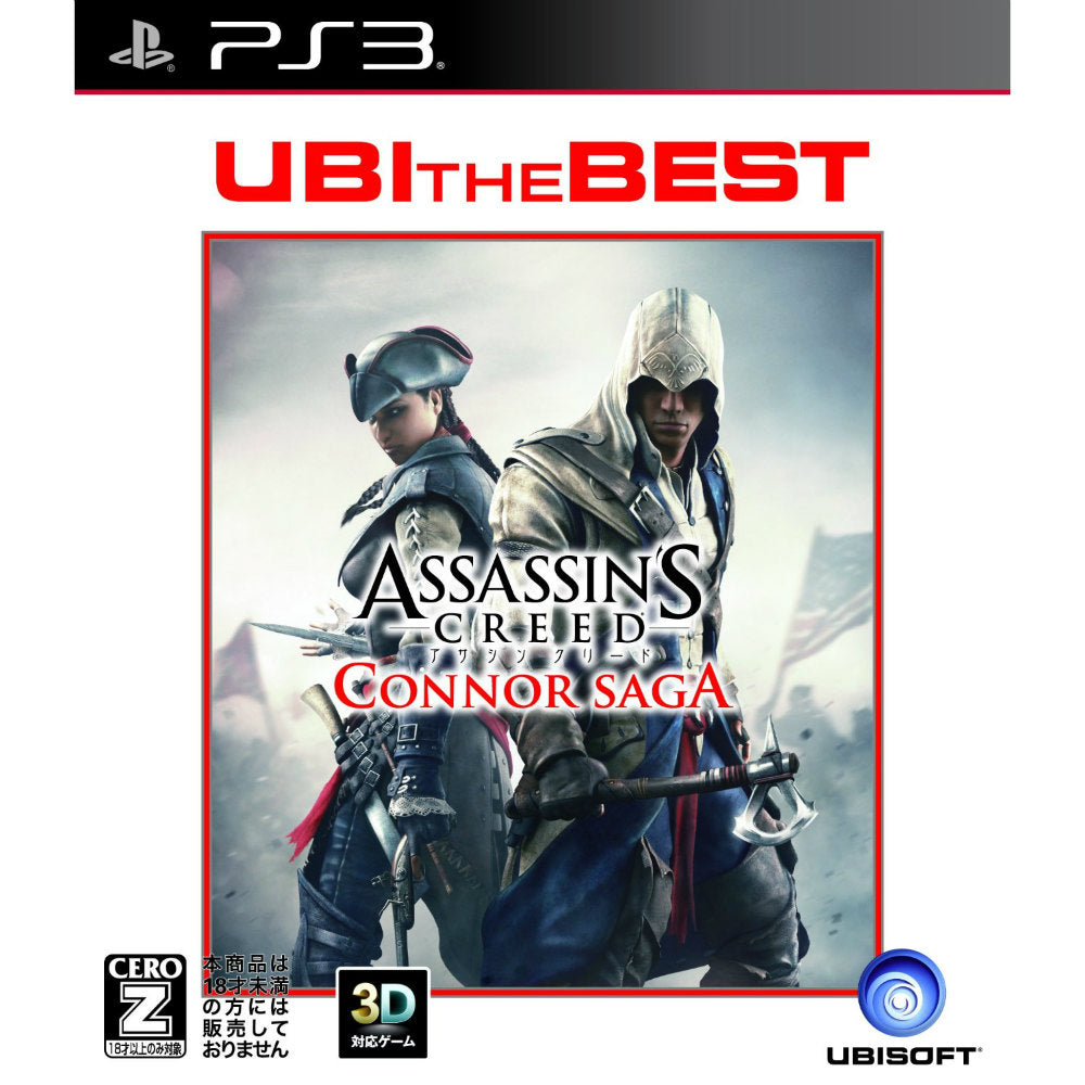 【中古即納】[お得品][表紙説明書なし][PS3]ユービーアイ・ザ・ベスト アサシン クリード コナー サーガ(ASSASSIN'S CREED CONNOR SAGA)(BLJM-61287) ユービーアイソフト (20150528)