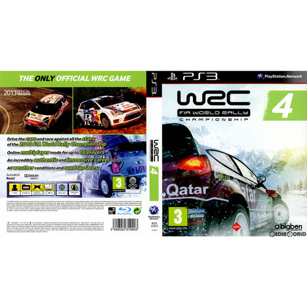 PS3]WRC 4: FIA World Rally Championship(EU版)(BLES-01874)