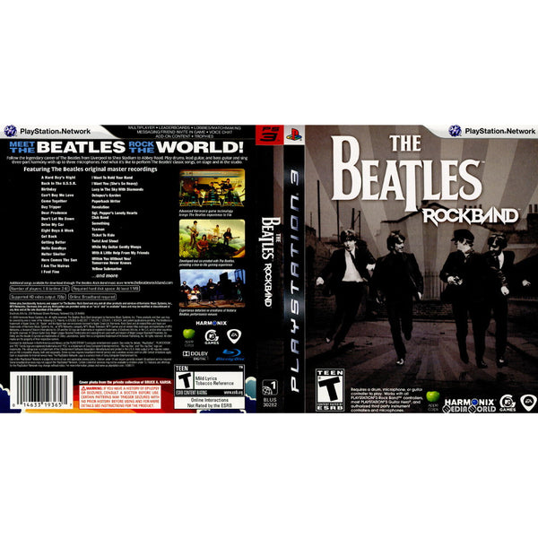 PS3]The Beatles: Rock Band(ザ・ビートルズ: ロックバンド)(北米版)(BLUS-30282)