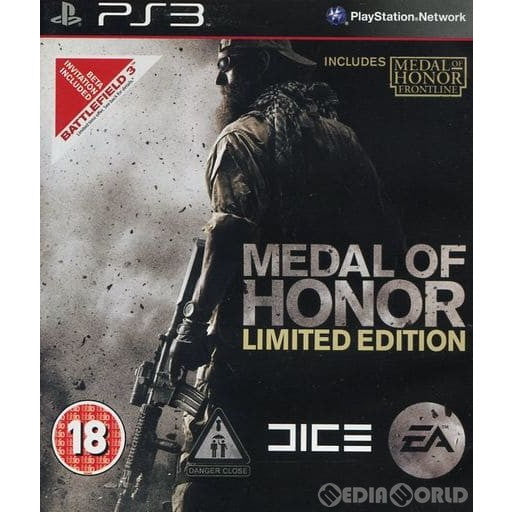 【中古即納】[お得品][表紙説明書なし][PS3]MEDAL OF HONOR LIMITED EDITION(メダル・オブ・オナー リミテッドエディション)(限定版) EU版(BLES-01108) エレクトロニック・アーツ (20101015)
