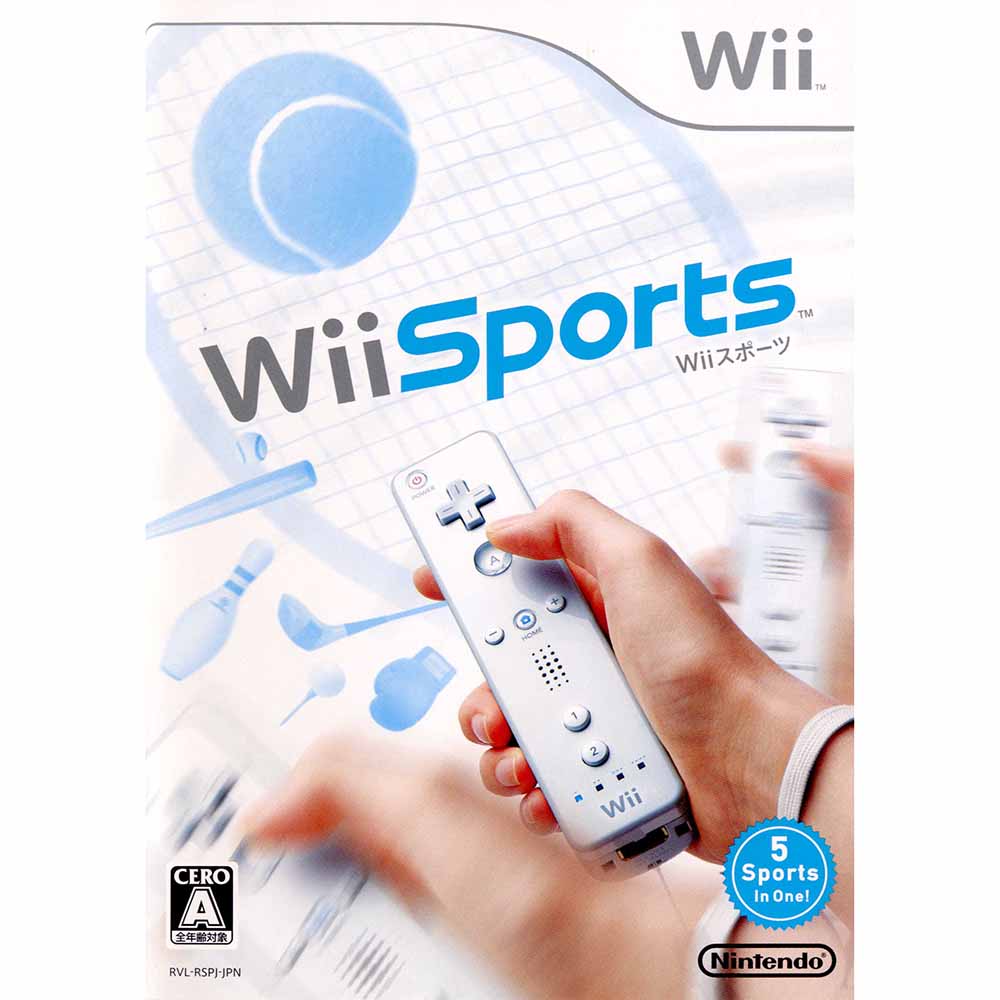 【中古即納】[表紙説明書なし][Wii]Wii Sports(Wiiスポーツ)(20061202)