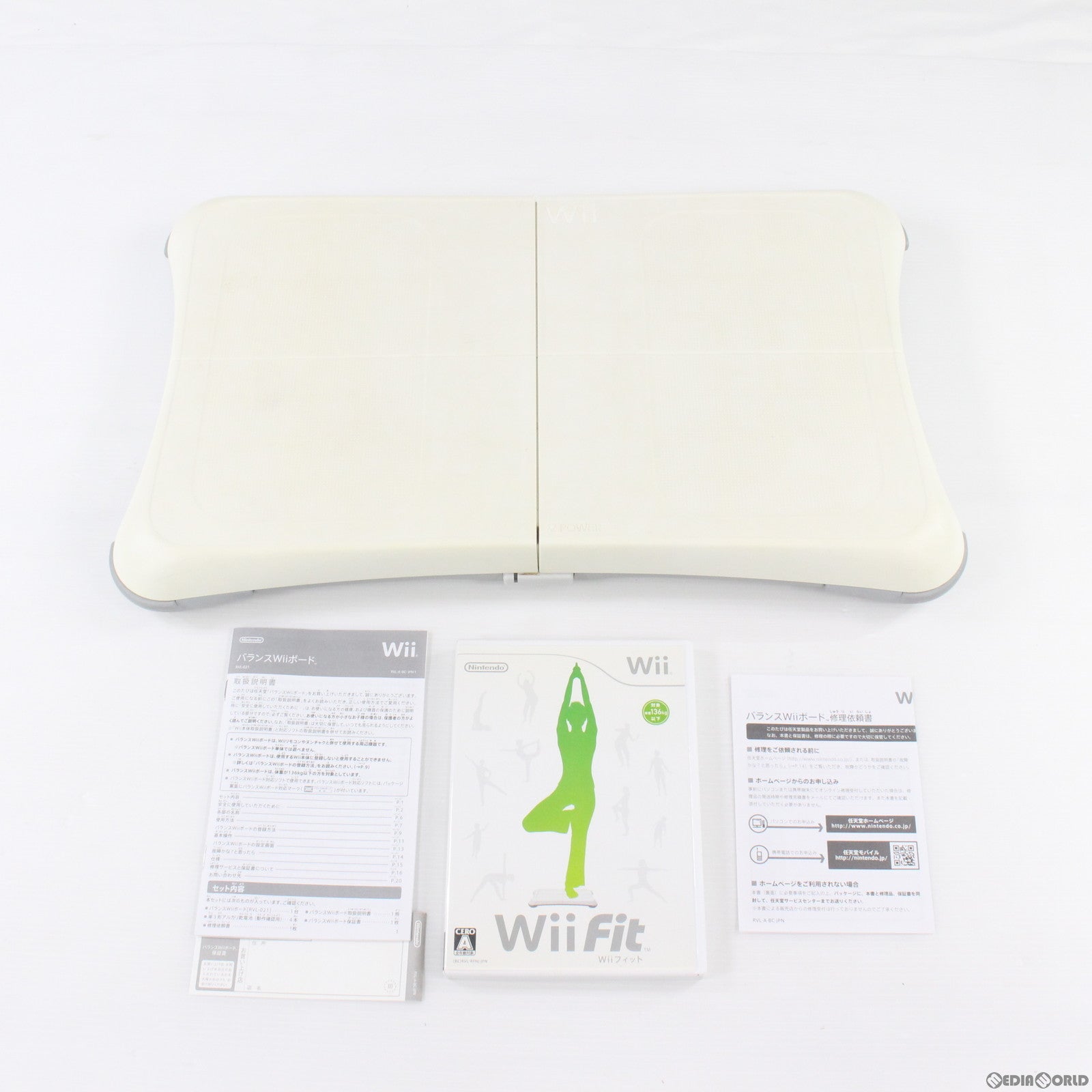 【中古即納】[Wii]Wii Fit(ウィーフィット)(バランスWiiボード同梱)(20071201)