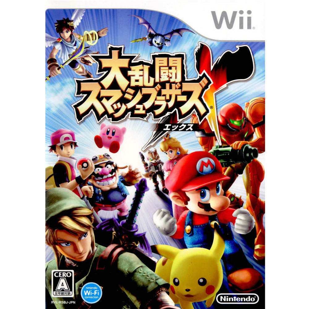 【中古即納】[表紙説明書なし][Wii]大乱闘スマッシュブラザーズX(エックス)(20080131)