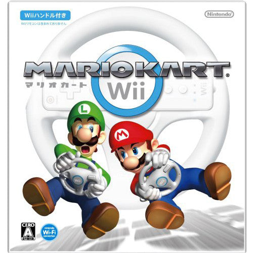 【中古即納】[Wii]マリオカートWii(Wiiハンドル同梱)(20080410)