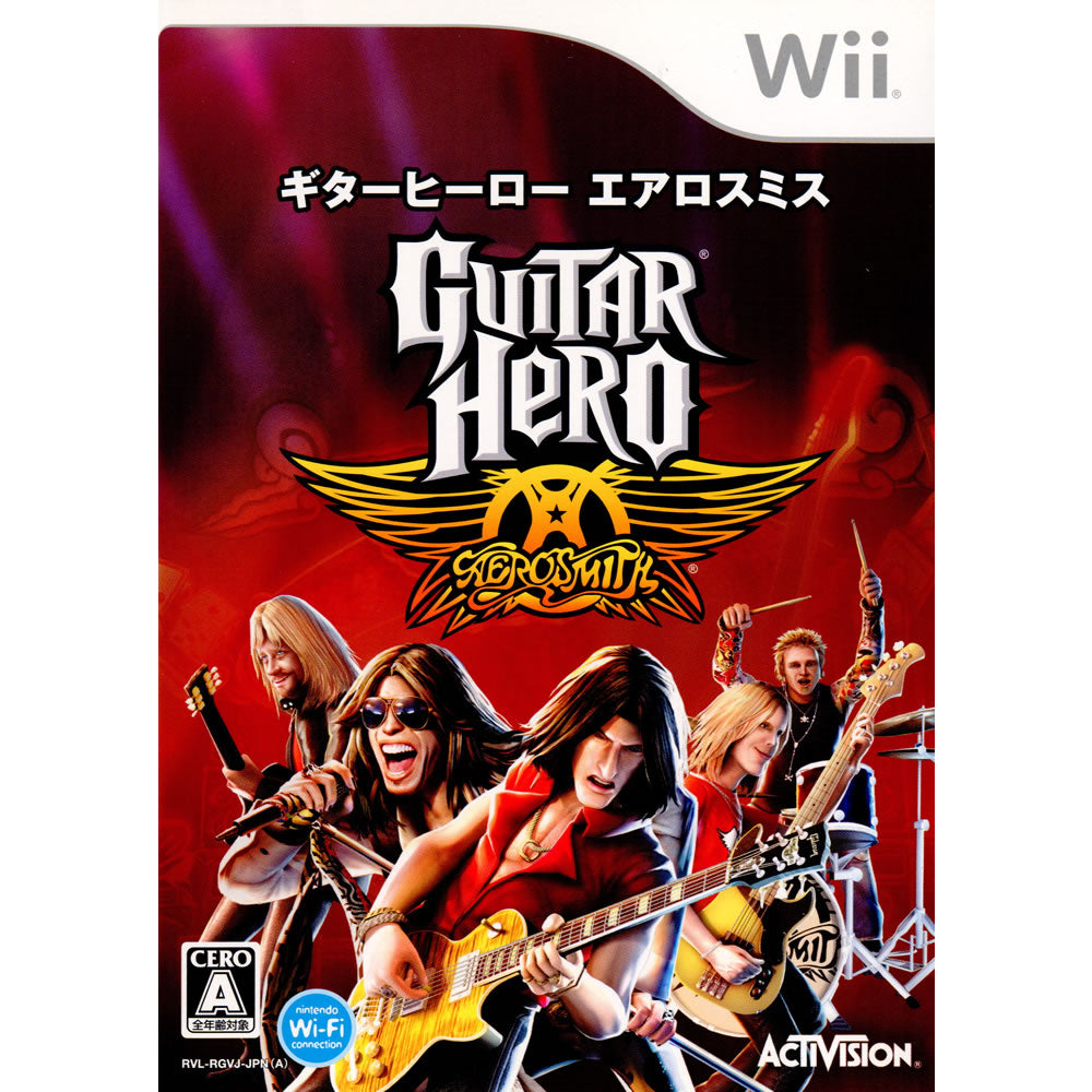 【中古即納】[Wii]ギターヒーロー エアロスミス(Guitar Hero Aerosmith) ソフト単体版(20081016)