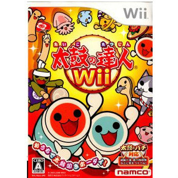 【中古即納】[表紙説明書なし][Wii]太鼓の達人Wii(ソフト単品版)(20100311)