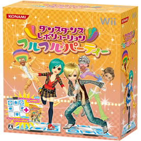 【中古即納】[表紙説明書なし][Wii]ダンス ダンス レボリューション フルフル♪パーティー(専用コントローラ同梱版)(20081218)