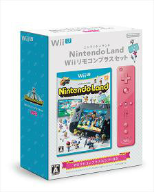 【新品即納】[WiiU]Nintendo Land(ニンテンドーランド) Wiiリモコンプラスセット(ピンク)(20130713)