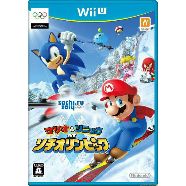 【中古即納】[表紙説明書なし][WiiU]マリオ&ソニック AT ソチオリンピック(20131205)