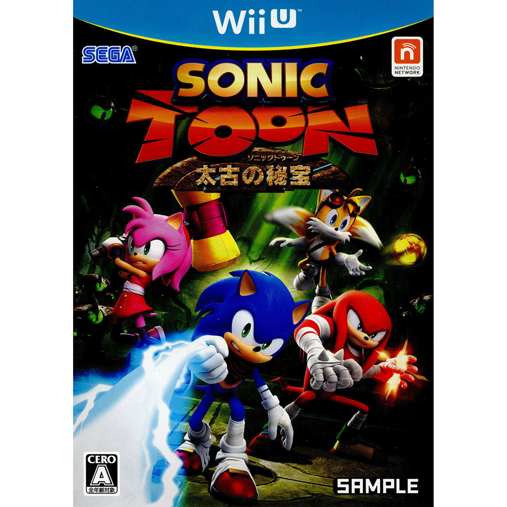 【中古即納】[表紙説明書なし][WiiU]ソニックトゥーン(Sonic Toon) 太古の秘宝(20141218)