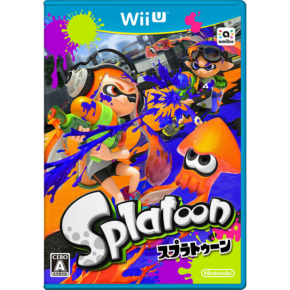 【中古即納】[表紙説明書なし][WiiU]Splatoon(スプラトゥーン)(20150528)