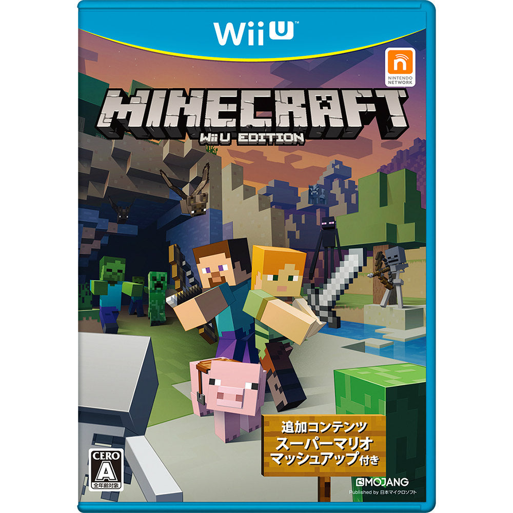 【新品即納】[WiiU]MINECRAFT: Wii U EDITION(マインクラフト Wii U エディション)(20160623)