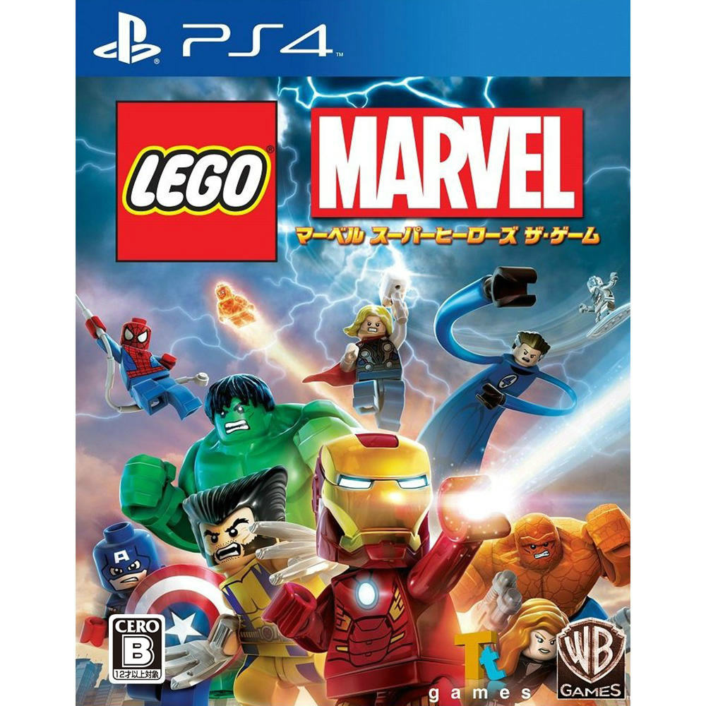 【中古即納】[PS4]LEGO&reg; レゴ マーベル スーパーヒーローズ ザ・ゲーム ワーナー エンターテイメント ジャパン (20150122)