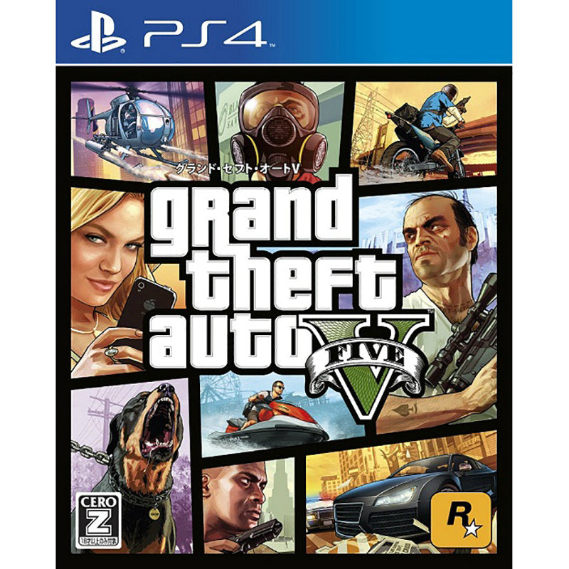 【中古即納】[PS4]Grand Theft Auto V(グランド・セフト・オート5) テイクツー・インタラクティブ・ジャパン (20141211)