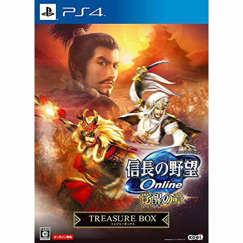 【新品即納】[PS4]信長の野望Online ～覚醒の章～ TREASURE BOX(トレジャーボックス) コーエーテクモゲームス (20141217)