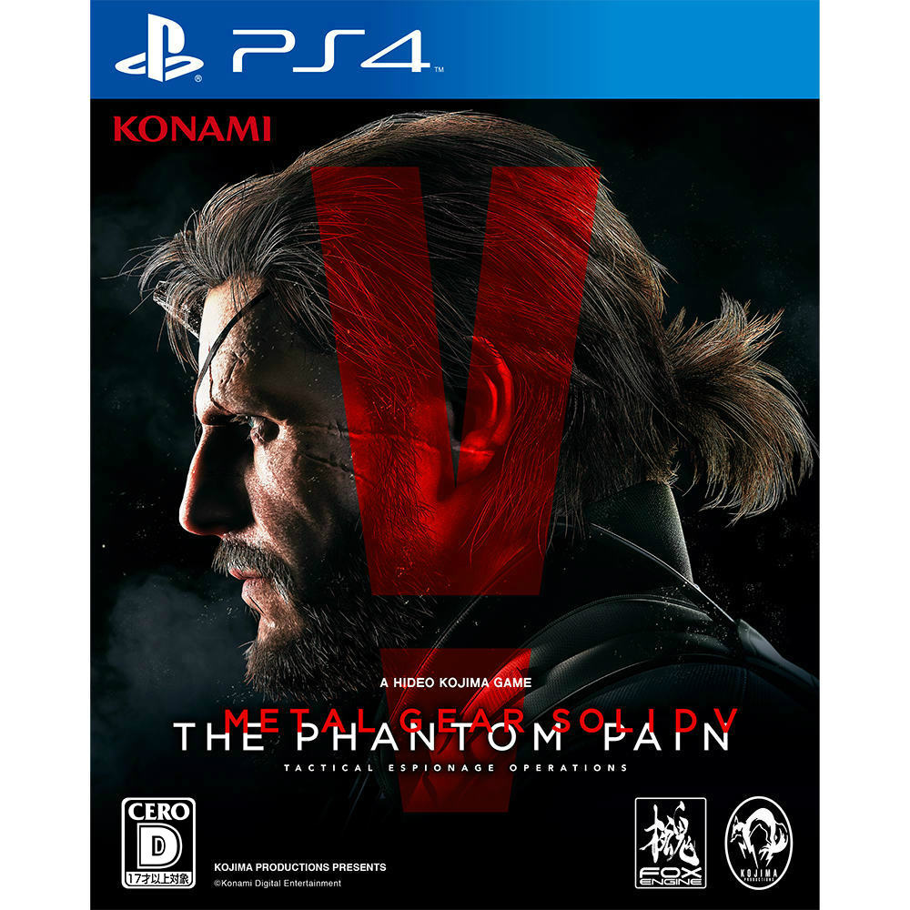 【新品即納】[PS4]METAL GEAR SOLID V： THE PHANTOM PAIN(メタルギアソリッド5 ファントムペイン) 通常版 コナミデジタルエンタテインメント (20150902)