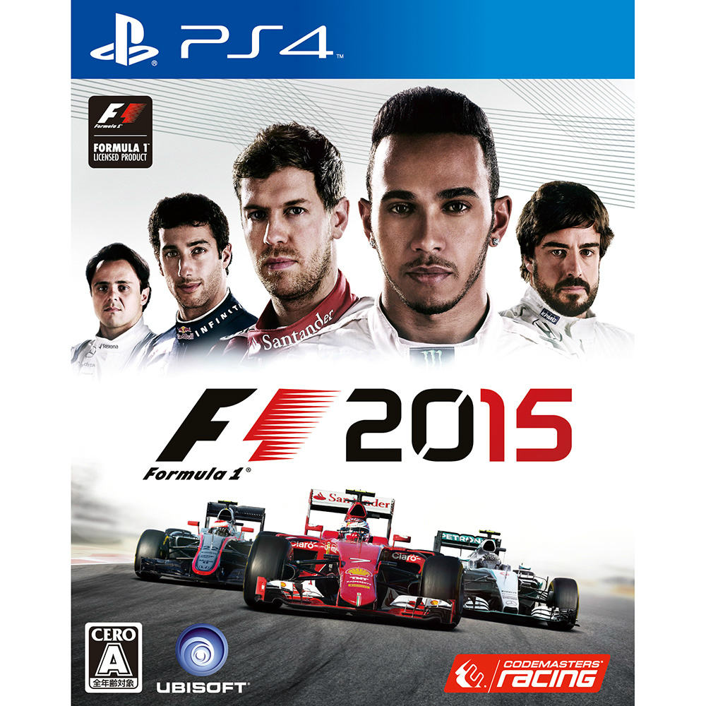 【中古即納】[お得品][表紙説明書なし][PS4]F1&trade; 2015 ユービーアイソフト (20150730)
