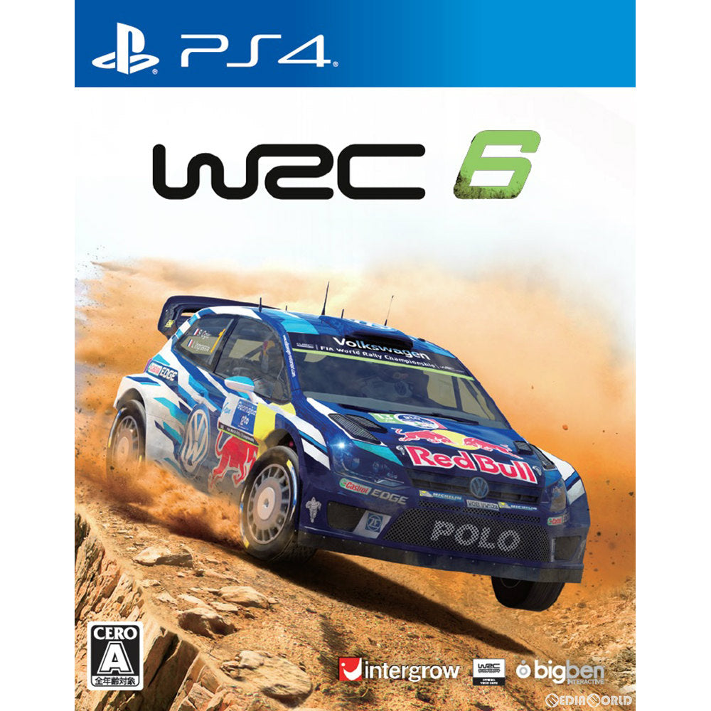 【中古即納】[お得品][表紙説明書なし][PS4]WRC 6 FIA ワールドラリーチャンピオンシップ インターグロー (20170323)