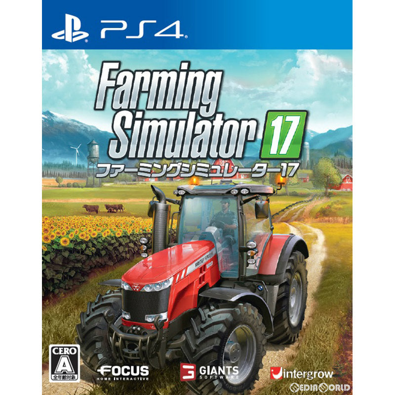 【中古即納】[PS4]ファーミングシミュレーター17(Farming Simulator 17) インターグロー (20170323)