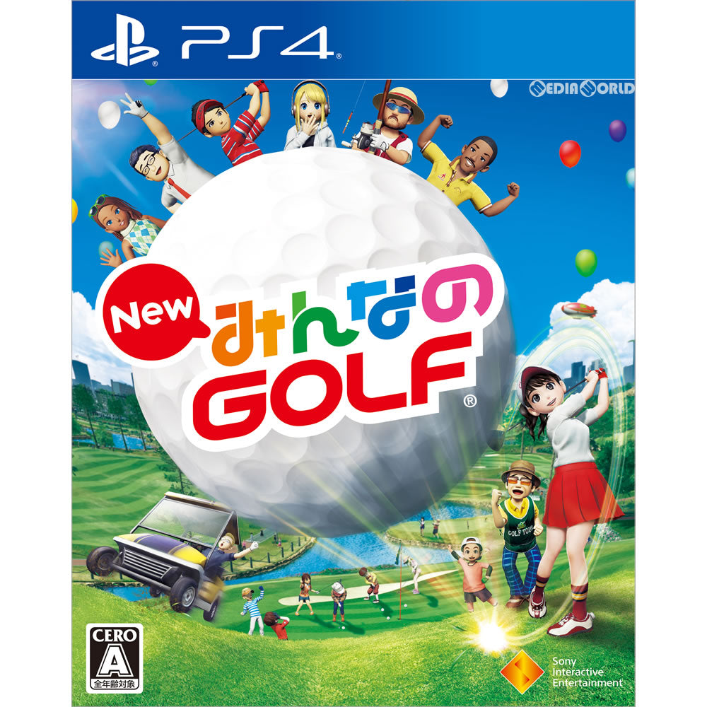【中古即納】[お得品][表紙説明書なし][PS4]New みんなのGOLF(ニューみんなのゴルフ) ソニー・インタラクティブエンタテインメント (20170831)