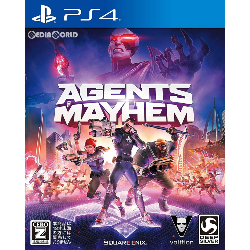 【中古即納】[PS4]エージェンツ オブ メイヘム(Agents of Mayhem) スクウェア・エニックス (20171207)