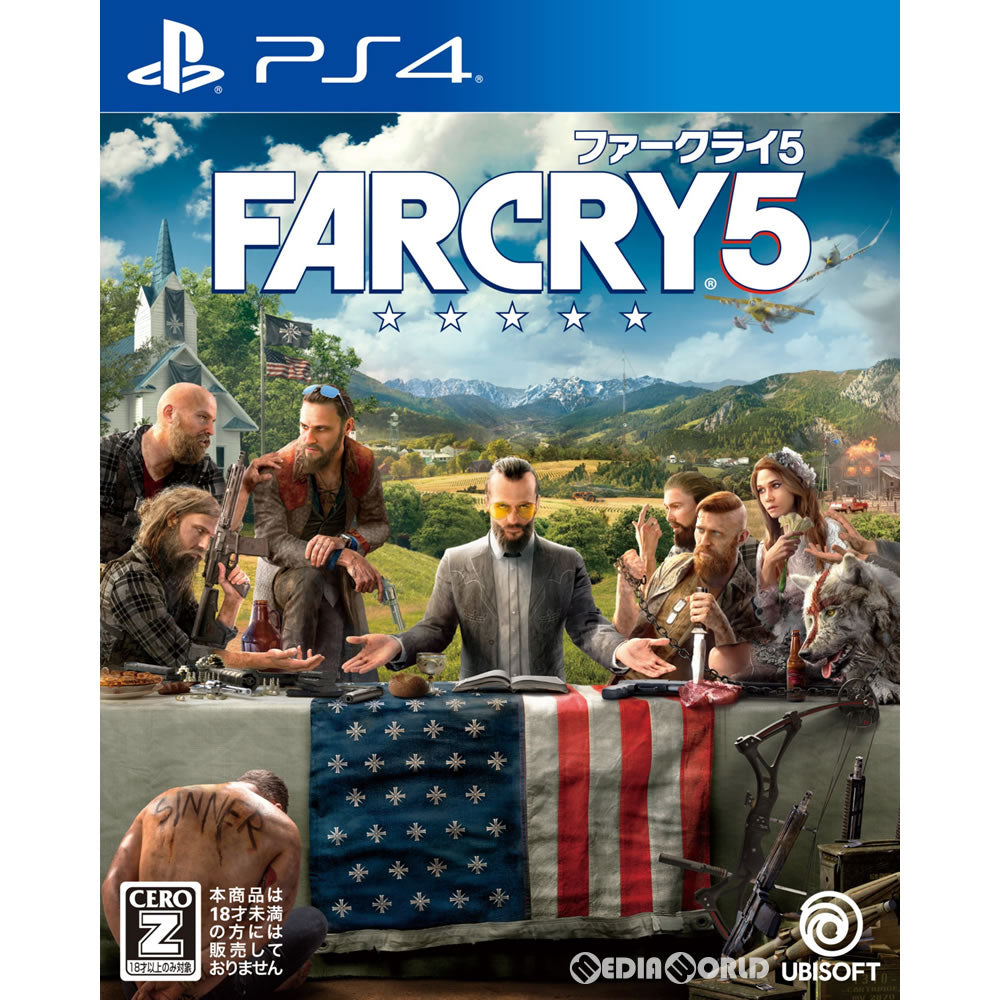【中古即納】[お得品][表紙説明書なし][PS4]ファークライ5(Far Cry 5) ユービーアイソフト (20180329)