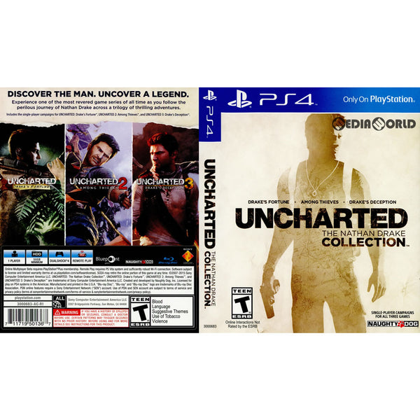 PS4]UNCHARTED: The Nathan Drake Collection(アンチャーテッド