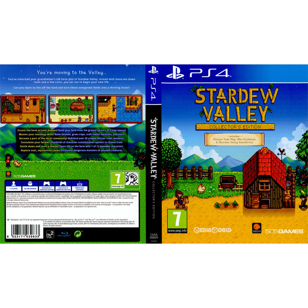 【中古即納】[PS4]Stardew Valley Collector's Edition(スターデュー バレー コレクターズ エディション)(EU版)(CUSA-06829) 505 Games (20170411)