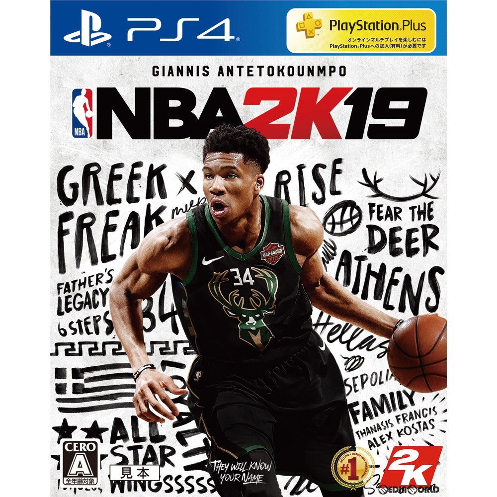 【中古即納】[お得品][表紙説明書なし][PS4]NBA 2K19 通常版 テイクツー・インタラクティブ・ジャパン (20180911)