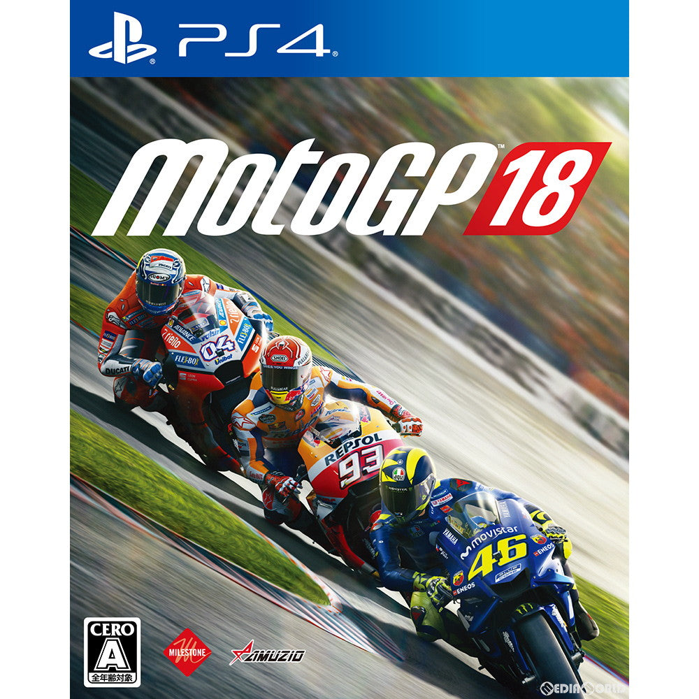 【新品即納】[PS4]MotoGP 18(モトGP18) オーイズミ・アミュージオ (20180927)