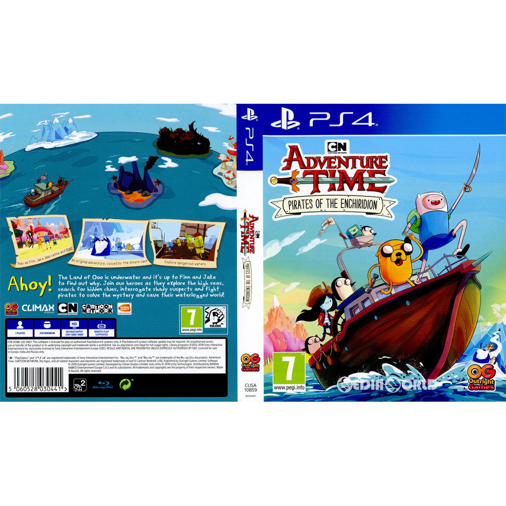 【中古即納】[PS4]Adventure Time:(アドベンチャー・タイム) Pirates of the Enchiridion(EU版)(CUSA-10859) Outright Games (20180720)