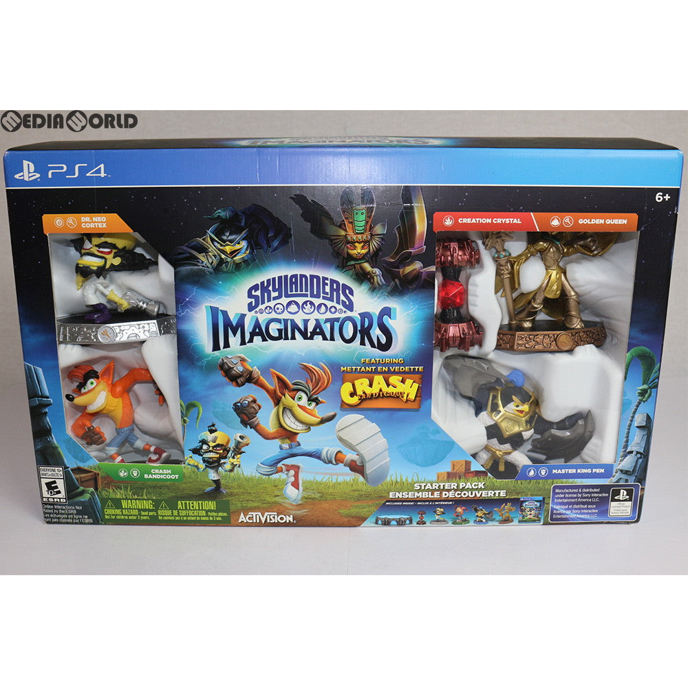 【中古即納】[PS4]Skylanders Imaginators Crash Bandicoot Edition(スカイランダーズ イマジネーターズ クラッシュ・バンディクーエディション)(北米版)(2101622) Activision (20161016)