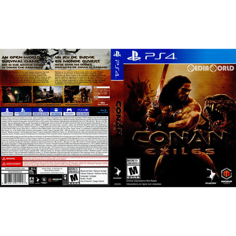 PS4]Conan Exiles(コナン エグザイル)(北米版)(2103745)