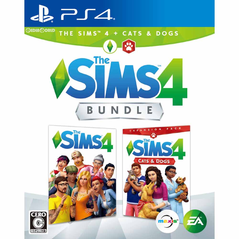 【中古即納】[PS4]The Sims 4 Cats & Dogsバンドル(ザ・シムズ4 キャッツ アンド ドッグスバンドル) エレクトロニック・アーツ (20181130)